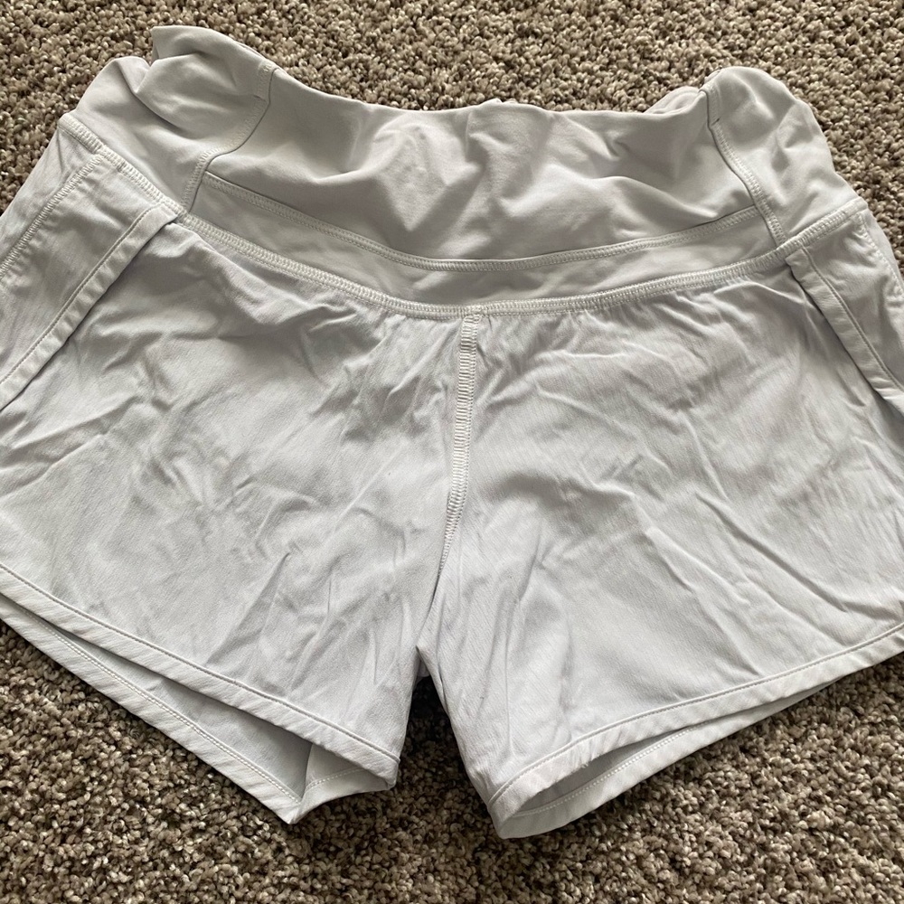 Lululemon white shorts size 2